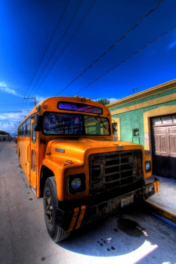 Autobus mexique hdr