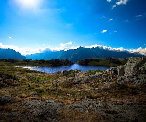 lac Ballade en haute montagne Savoie